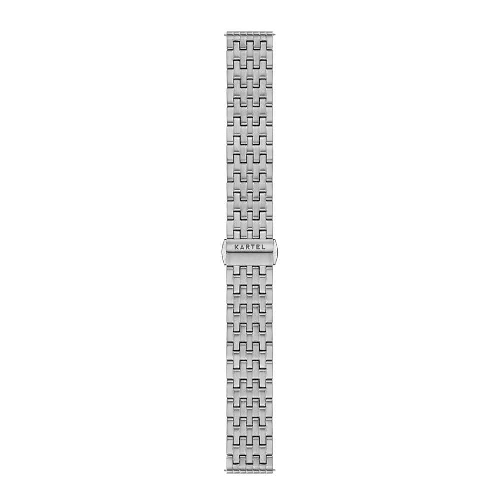 Silver Metal Watch Strap - 20mm Width Watch Strap - Kartel Scotland