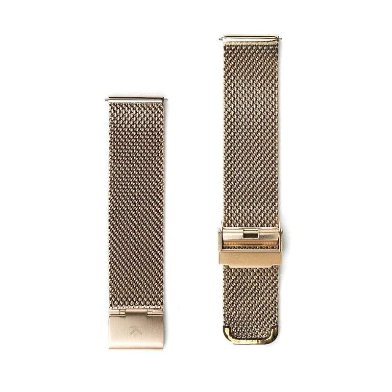 16mm Mesh Strap - Rose Gold