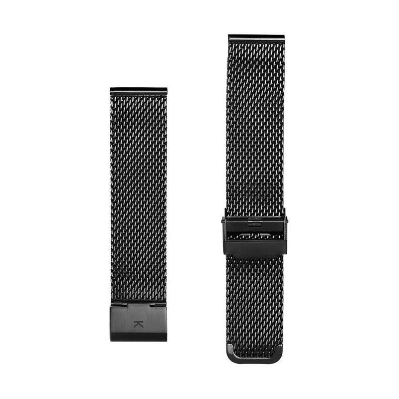 16mm Mesh Strap - Gun Metal