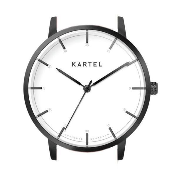 ISLA – GUN METAL/WHITE Watch Case - Kartel Scotland
