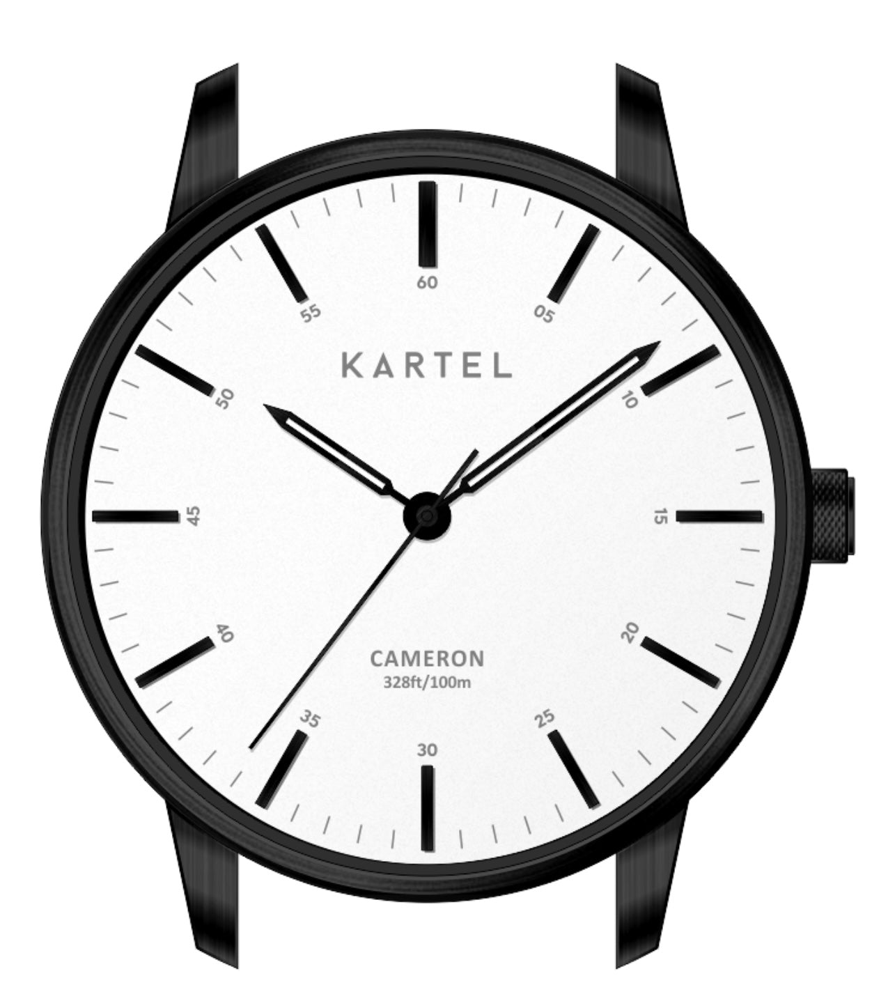 Cameron IP Black/ White Dial