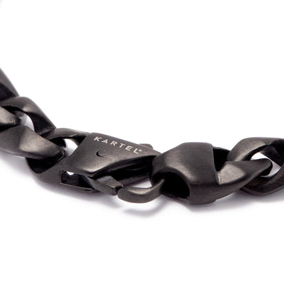 IP Black Chain Link Bracelet - Kartel