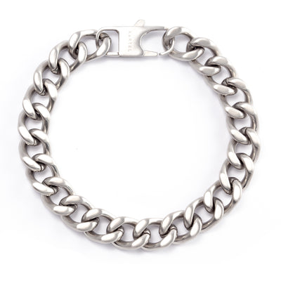 Kartel Heavy Silver Chain Bracelet - Kartel