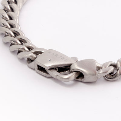Kartel Classic Silver Curb Chain Bracelet - Kartel