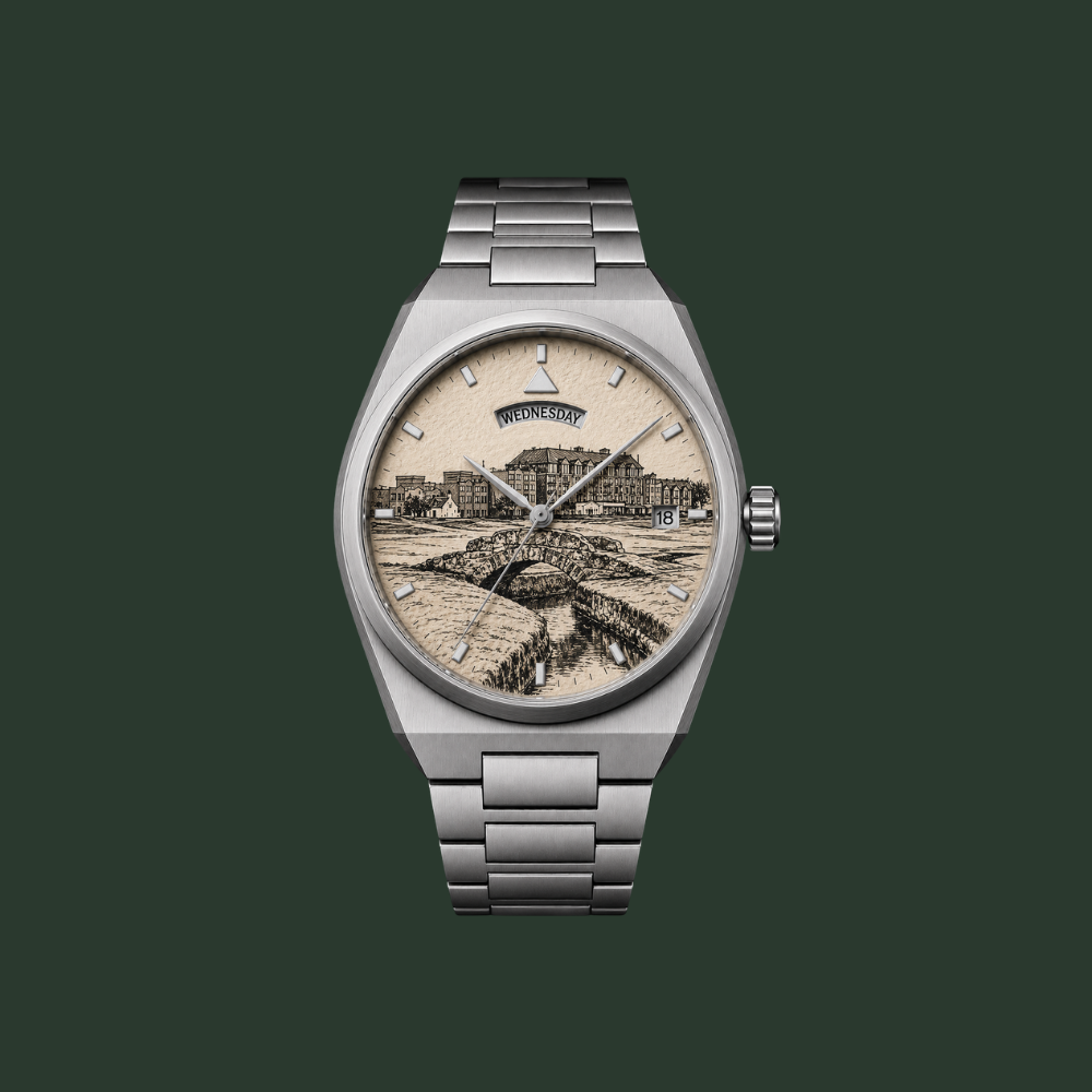 KSTA002 The Old Course — Hand-Painted Watch