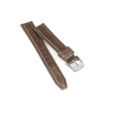 Brown Stitched Leather Watch Strap - 16mm Width Watch Strap - Kartel Scotland