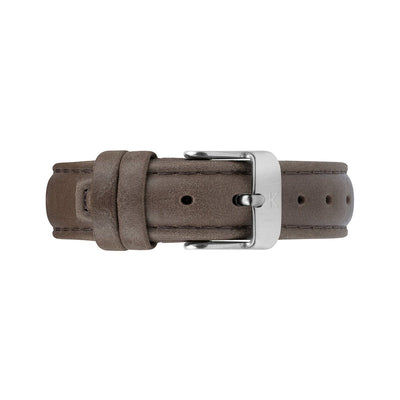 Brown Stitched Leather Watch Strap - 16mm Width Watch Strap - Kartel Scotland