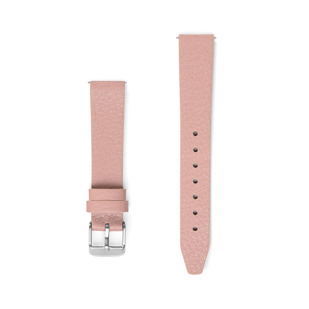 16mm Full Grained Pale Pink watch Strap