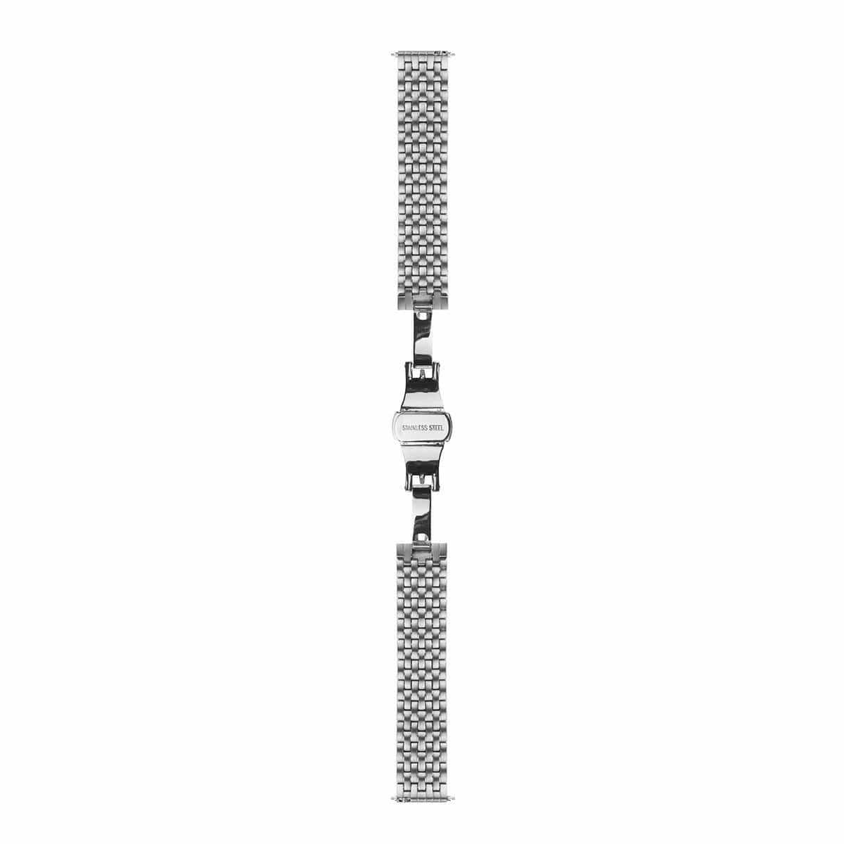Silver Metal Watch Strap - 16mm Width Watch Strap - Kartel Scotland