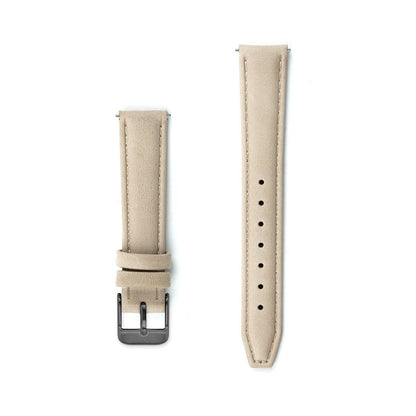Ivory Leather Watch Strap - 16mm Width Watch Strap - Kartel Scotland
