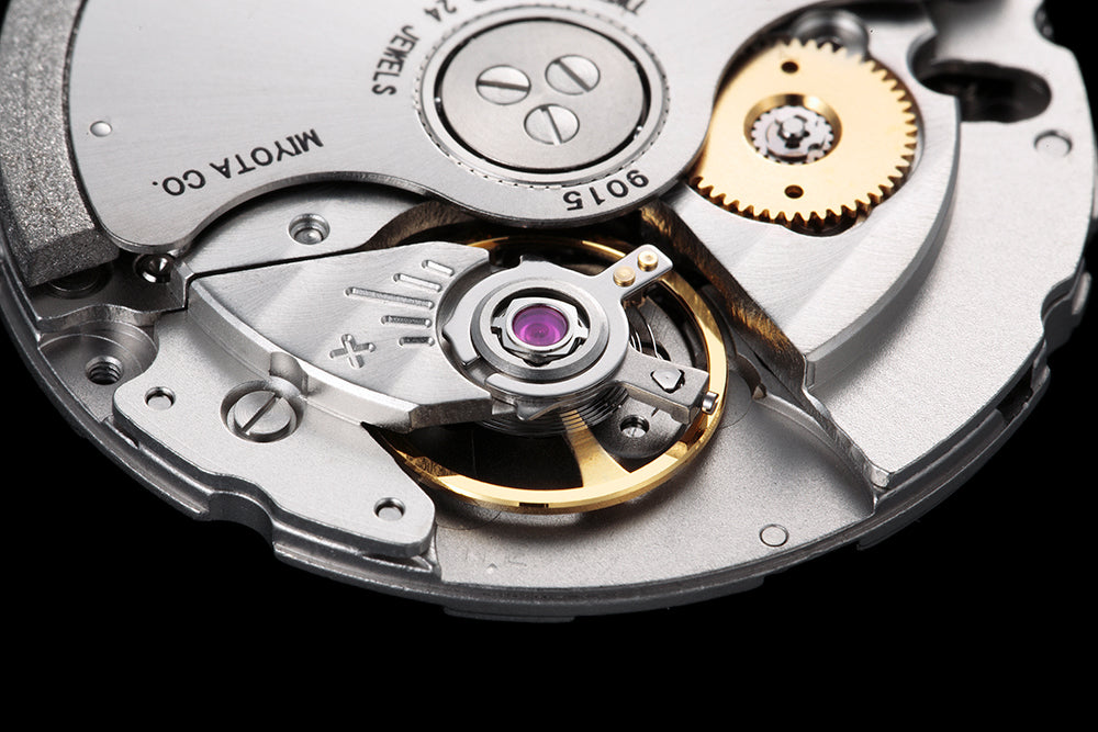 CAMERON 41mm Automatic - IP Black Case/White Dial
