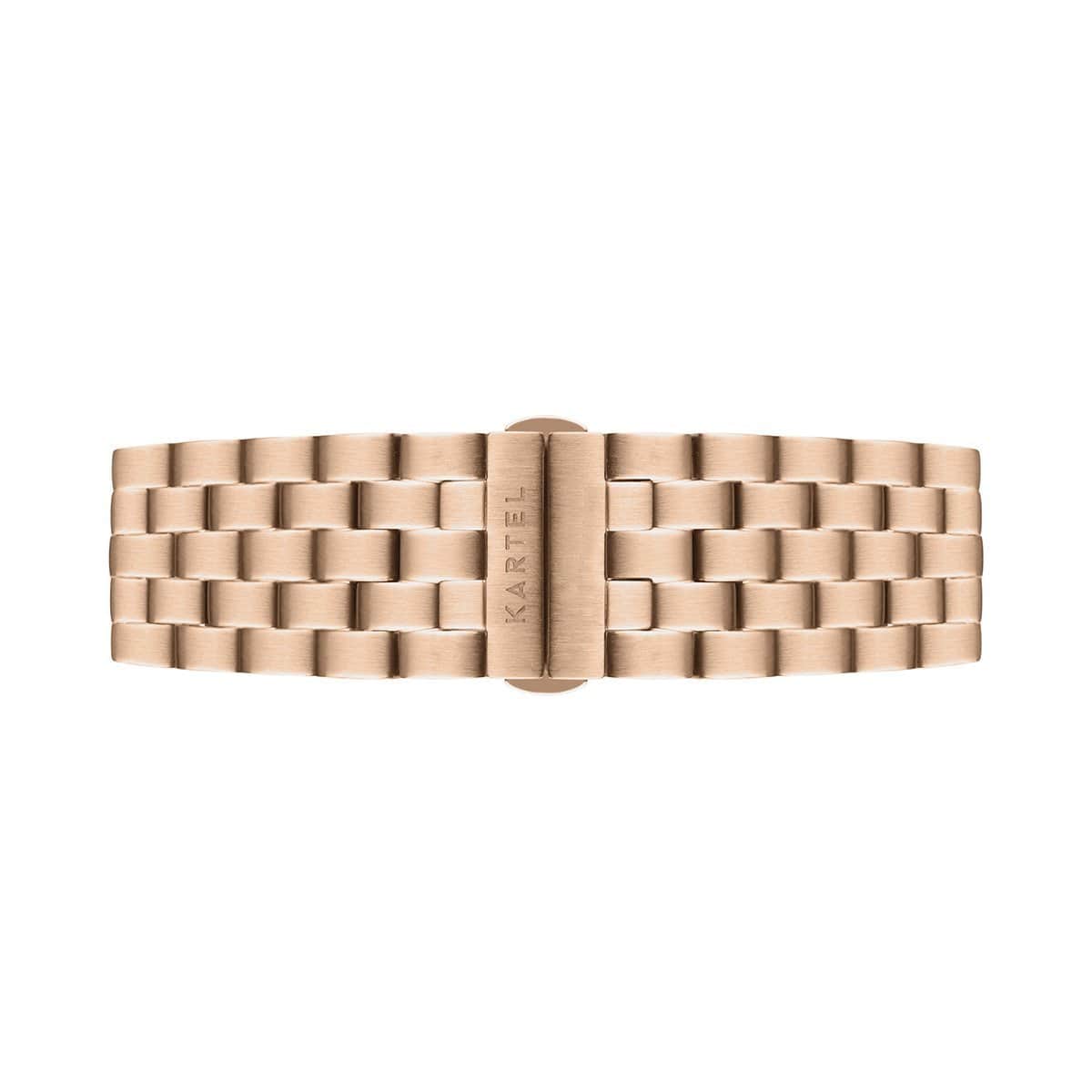 Rose Gold Metal Watch Strap - 16mm Width Watch Strap - Kartel Scotland