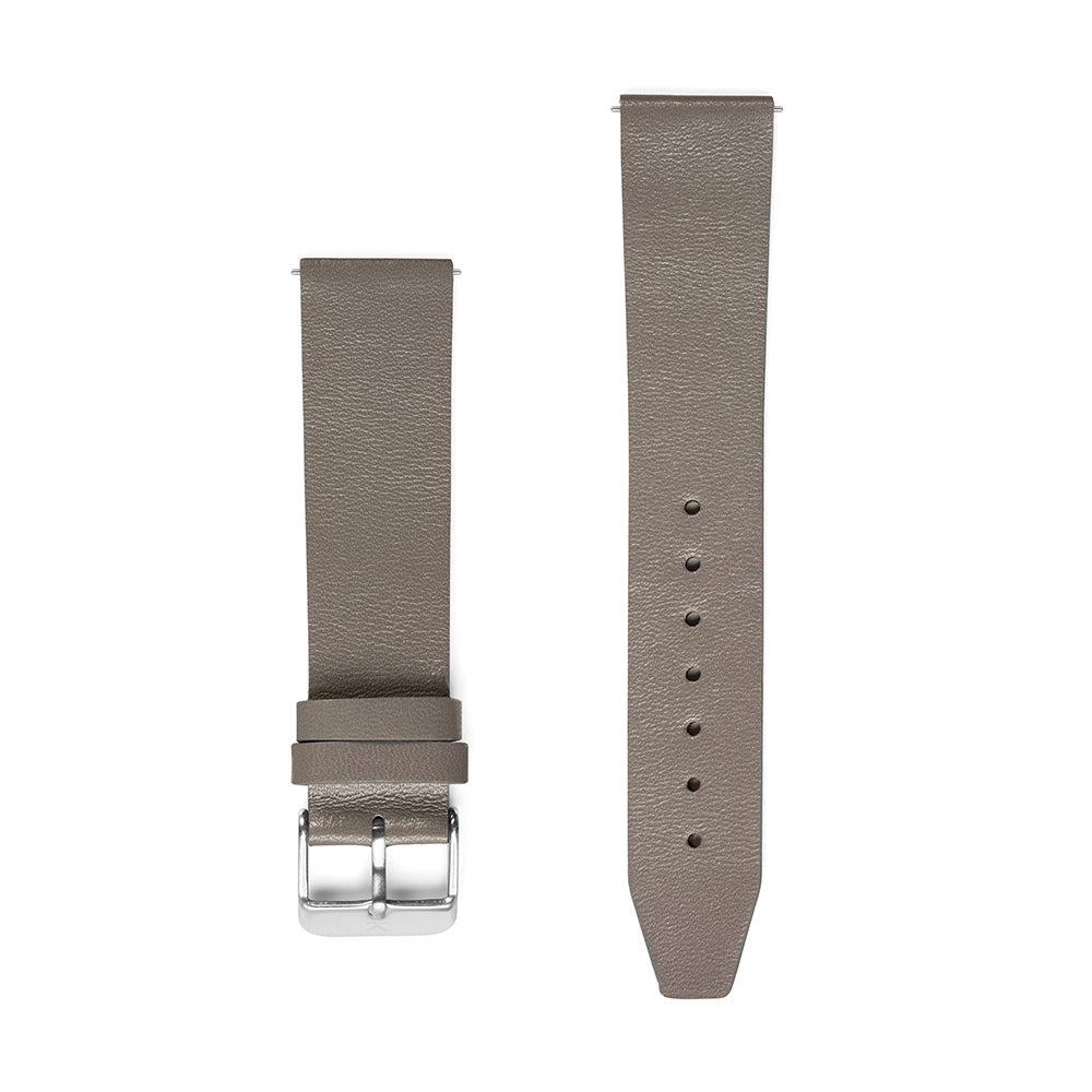 20mm Full Grain Leather Strap - Stoned