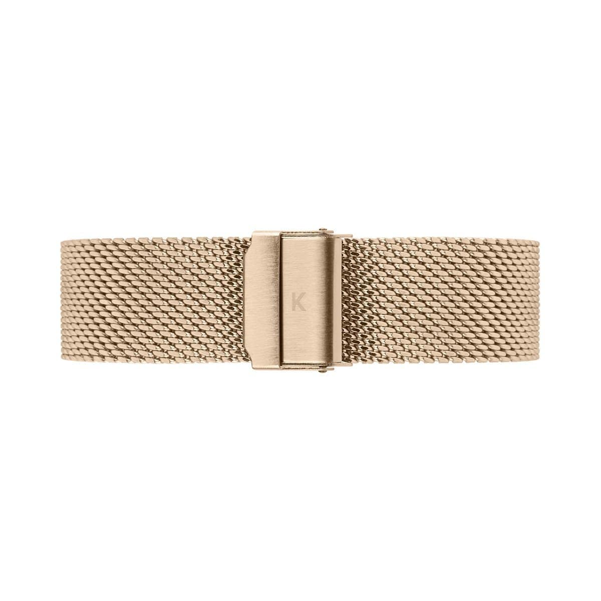 Rose Gold Chain Mesh Watch Strap - 20mm Width Watch Strap - Kartel Scotland