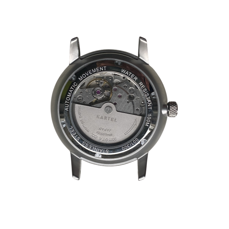 CAMERON 41mm Automatic - IP Black Case/White Dial