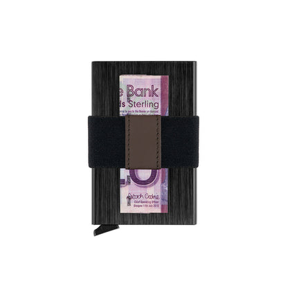 Black Metal Credit Card Holder