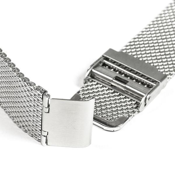 Silver Chain Mesh Watch Strap - 20mm Width Watch Strap - Kartel Scotland