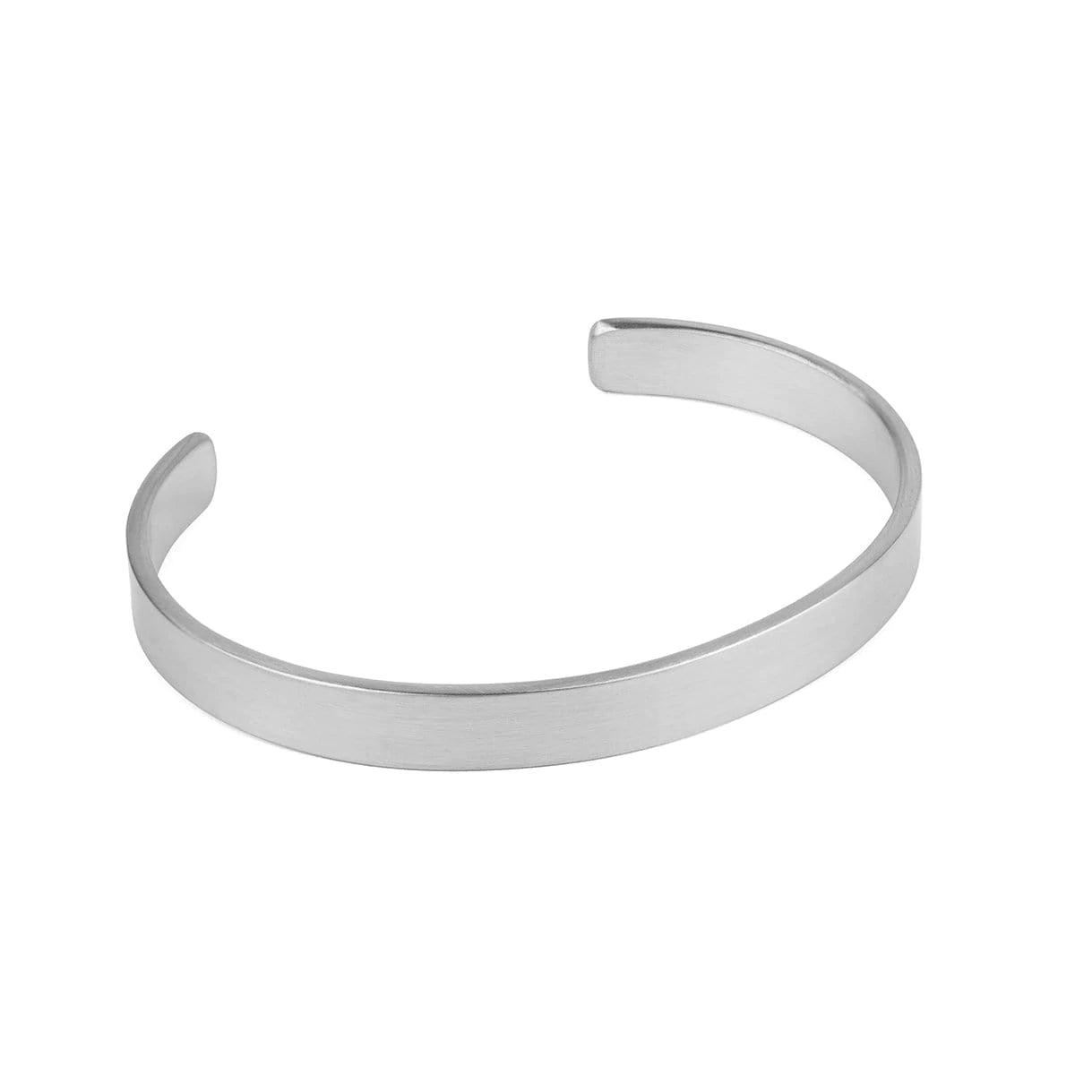 Brushed Stainless Steel Cuff - 4 Sizes