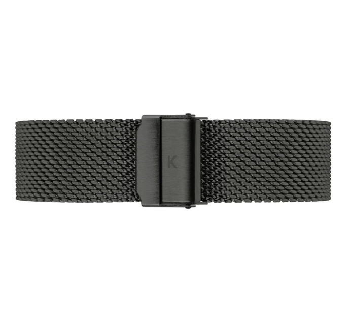 16mm Mesh Strap - Gun Metal