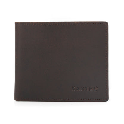 Bifold Wallet - Crazy Horse Leather