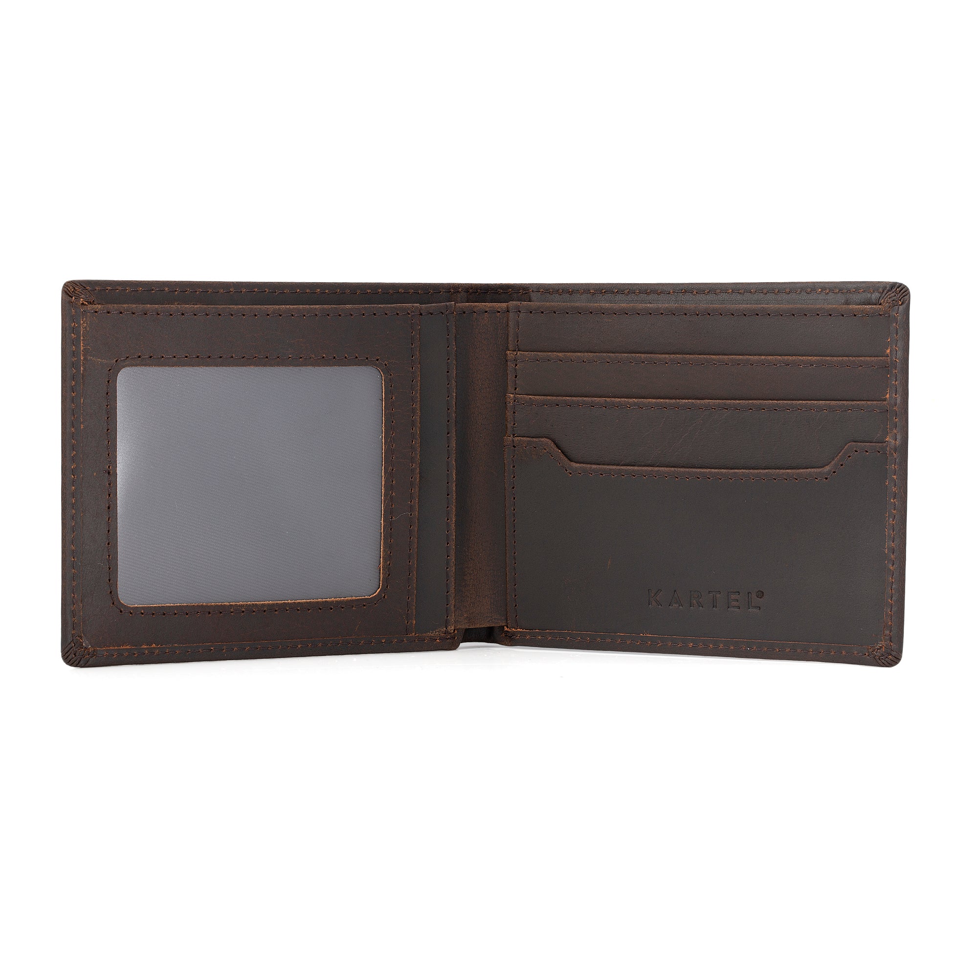 Bifold Wallet - Crazy Horse Leather