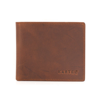 Bifold Wallet - Crazy Horse Leather - Kartel
