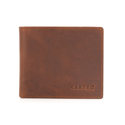 Bifold Wallet - Crazy Horse Leather
