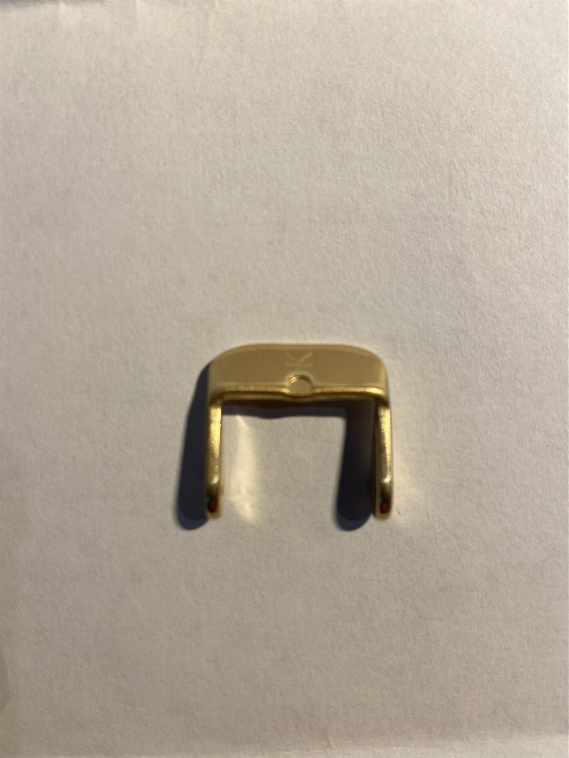 16MM BRUSHED GOLD BUCKLE