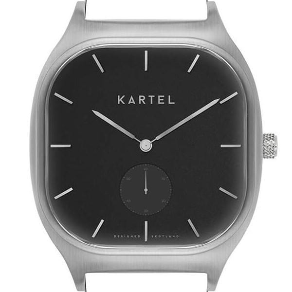 SINCLAIR CASE - SILVER/BLACK Watch Case - Kartel Scotland